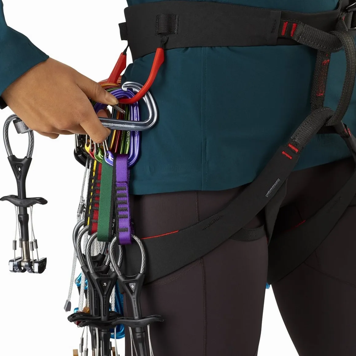 Arc'teryx C-Quence Woman women's climbing harness* Fixed Leg Loops