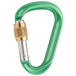 AustriAlpin HMS Mini.Mi screw-lock carabiner with brass sleeve* Carabiners And Quick Links