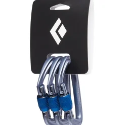Black Diamond BD HotForge Screwgate 3-pack screw-lock climbing carabiner* Carabiners And Quick Links