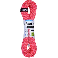 Beal Ice Line 8.1 mm Unicore Golden Dry climbing half rope* Half Ropes|Ice