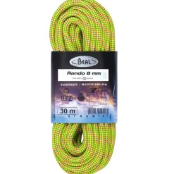 Beal Rando 8 mm Golden Dry climbing twin rope* Half Ropes