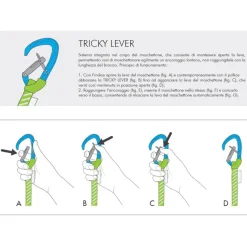 Climbing Technology CT Tricky semi-rigid climbing quickdraw sling* Telescopic Sticks & Clipsticks|Quickdraws
