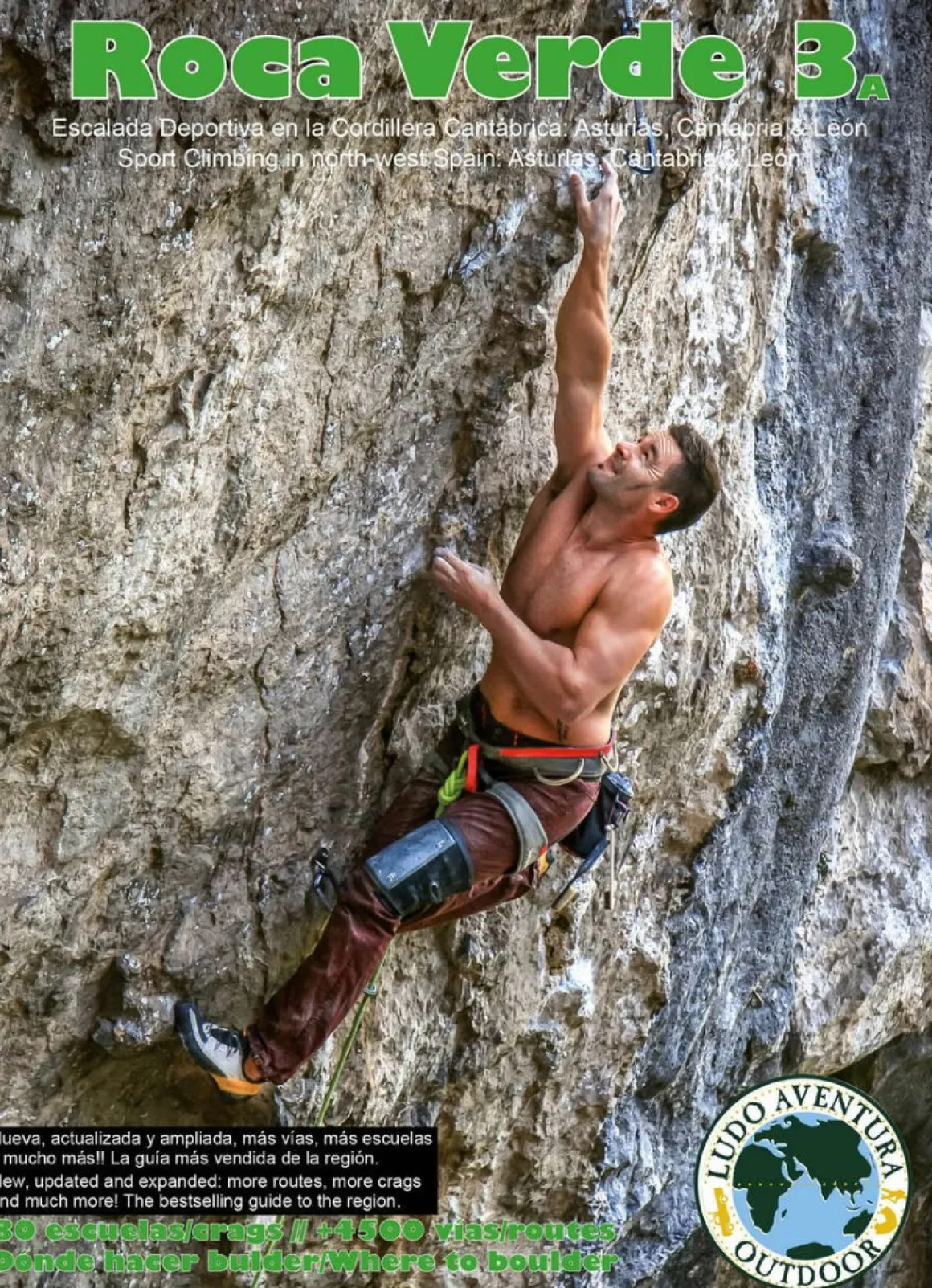 Desnivel Roca Verde climbing guide* Trad/Multipitch|Trad And Multi-Pitch Guidebooks