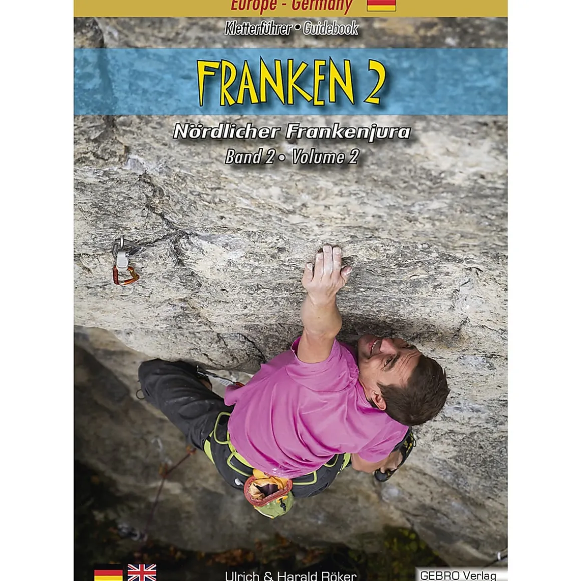 Gebro Verlag Franken 2 climbing guidebook* Crag|Crag And Sport Climbing Guidebooks