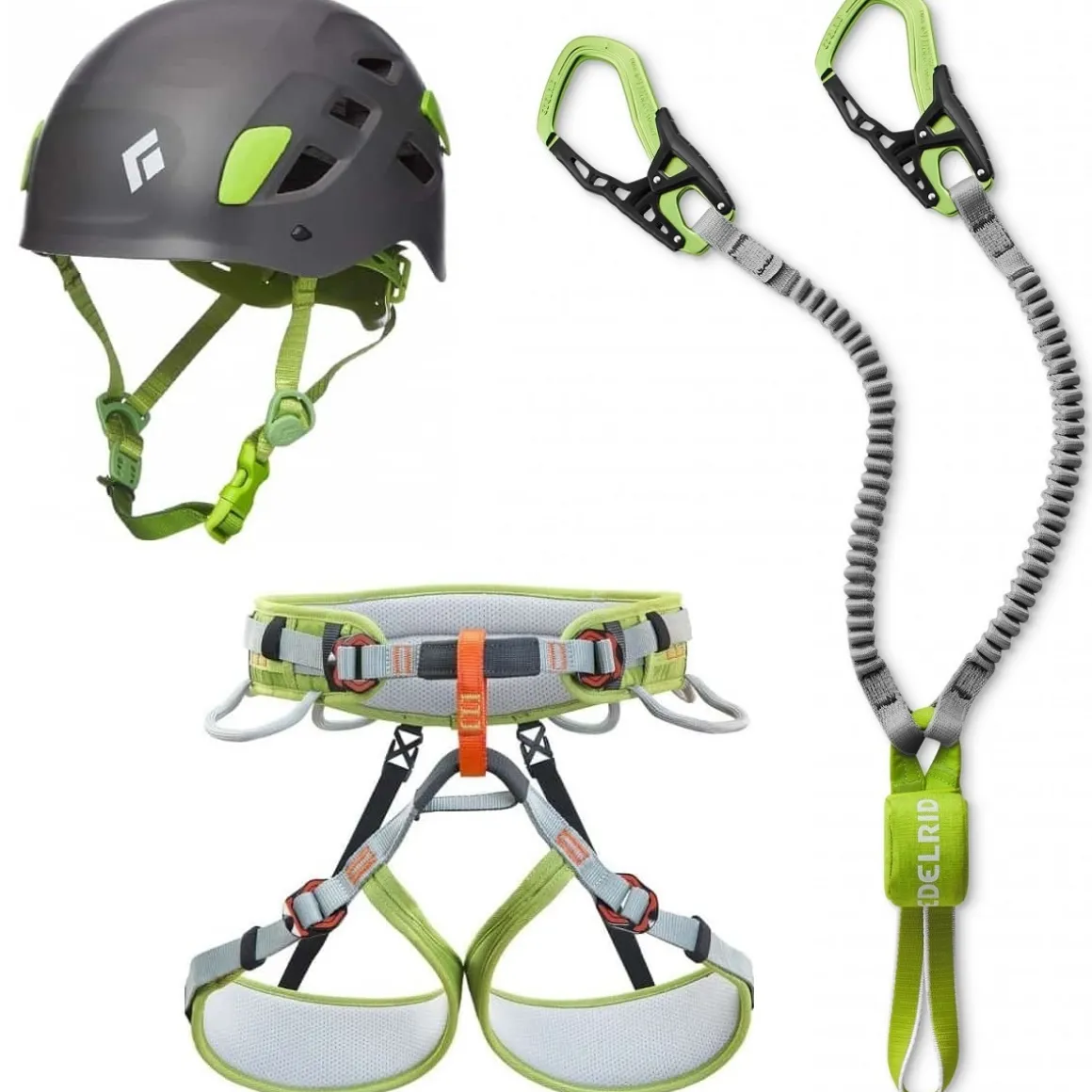 Oliunìd Deal Kit Cable Kit VI + helmet and harness via ferrata kit* Via Ferrata Kits|Complete Kits