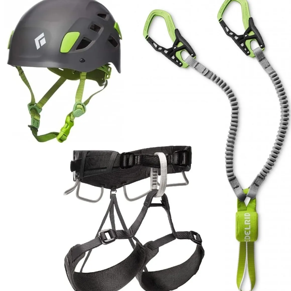 Oliunìd Deal Kit Cable Kit VI + helmet and harness via ferrata kit* Via Ferrata Kits|Complete Kits