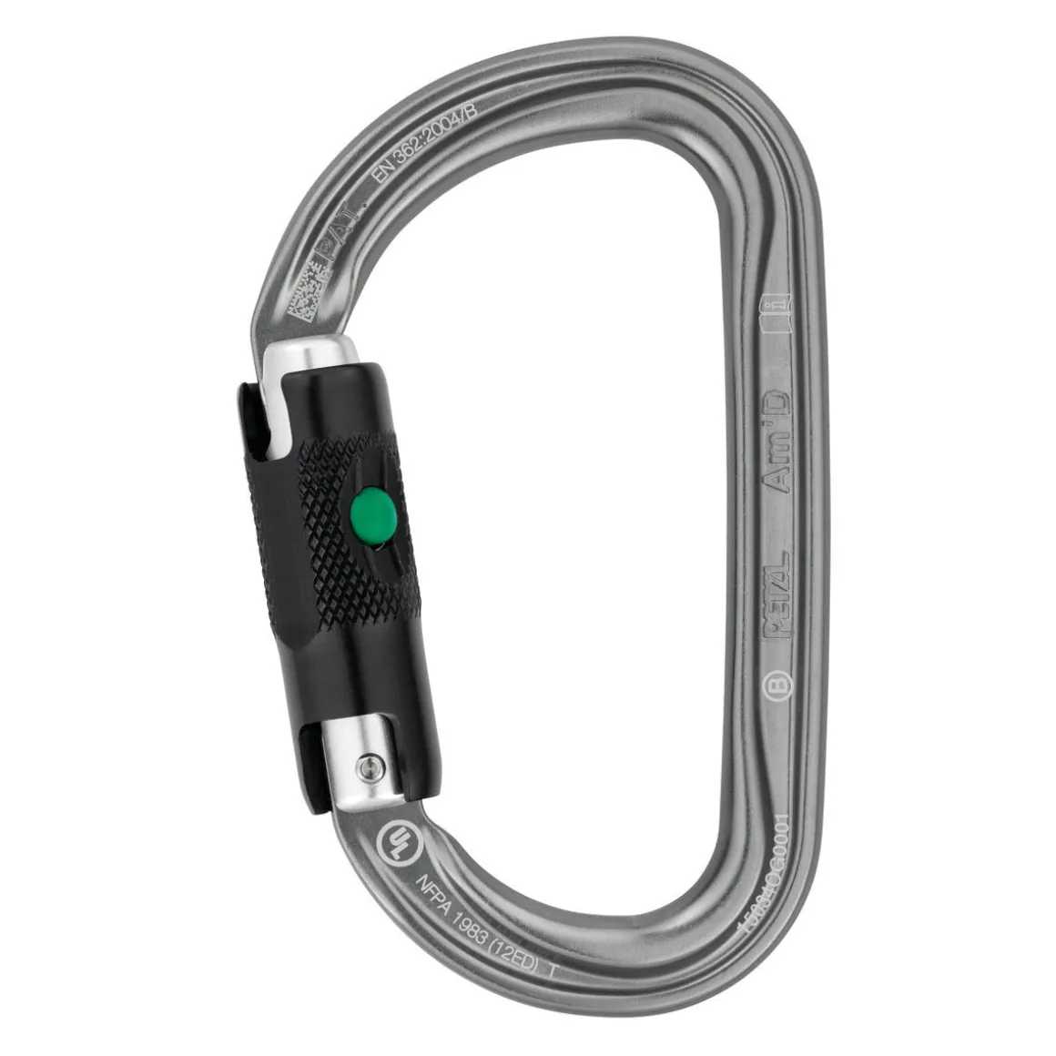 Petzl Am'D Ball Lock ball-lock climbing carabiner* Carabiners And Quick Links
