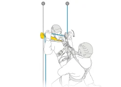 Petzl Asap'Sorber Axess energy absorber for rescue and work at height* Lanyards And Energy Absorber