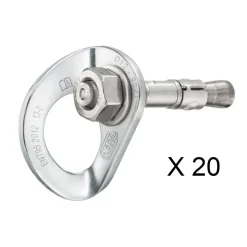 Petzl Coeur Bolt HCR Ø12 mm 20-Pack hanger and bolt* Belay Stations