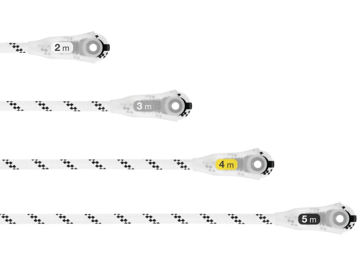 Petzl Grillon adjustable lanyard for work positioning* Lanyards And Energy Absorber|Lanyards