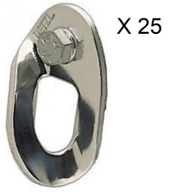 Petzl Vrillee caving hanger 25-Pack* Hangers And Rings