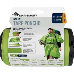 Sea To Summit Nylon Tarp Poncho waterproof poncho* Ponchos|Accessories
