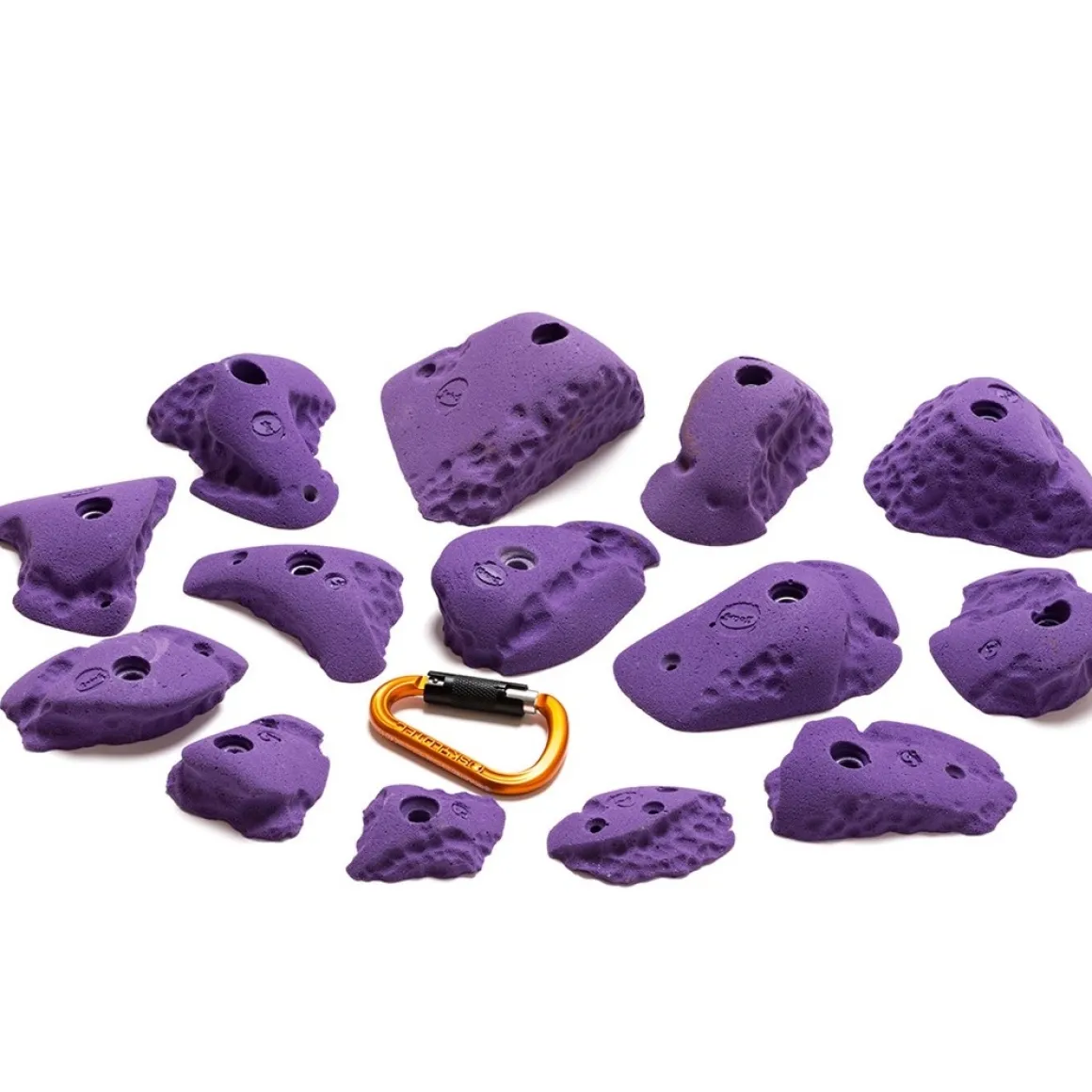 Smog mixed set 14 - 14 climbing holds* Holds