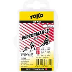 Toko T Performance red 40g Style ski wax* Ski Mountaineering|Ski Mountaineering Accessories
