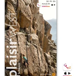 Vertical Life Schweiz Plasir West Vol. 2 climbing guidebook* Crag|Crag And Sport Climbing Guidebooks
